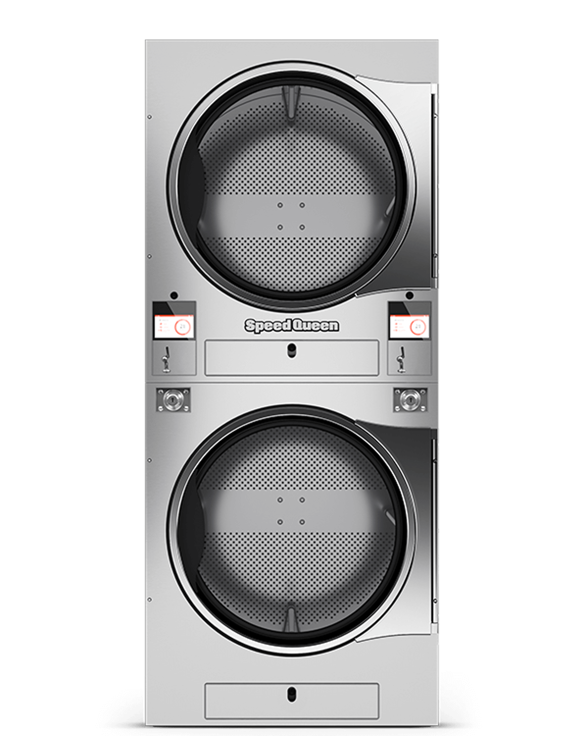stacked tumble dryer