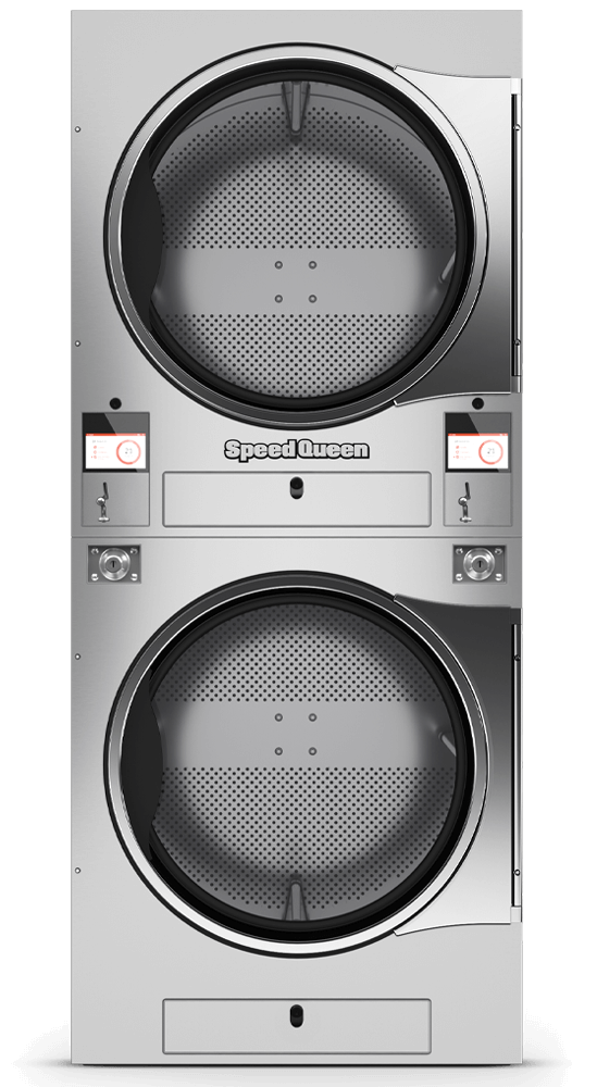 stacked tumble dryer