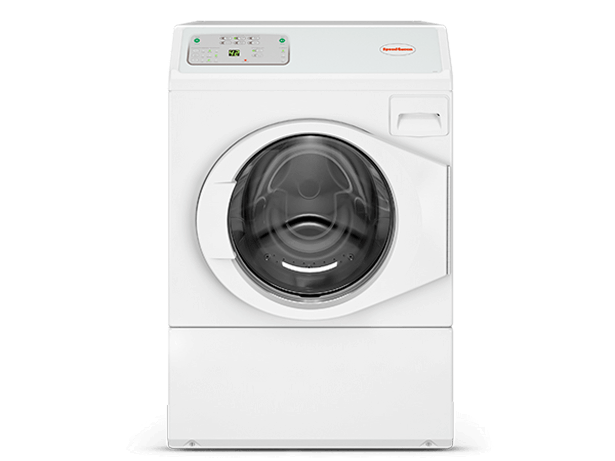 front load washer with electronic homestyle controls