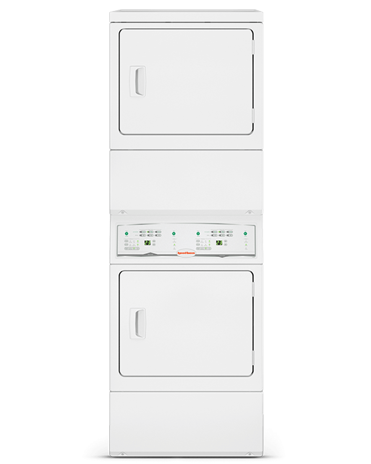 stacked washer dryer with electronic homestyle controls