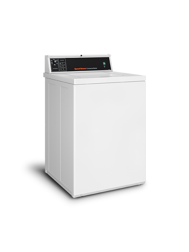 SPEED QUEEN COIN OPERATED COMMERCIAL FRONT LOAD WASHING MACHINE , MODEL :  SC40NC2OP60001 , SERIAL NO : 0602910194