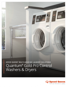 Speed Queen Commercial Front Load Washing Machine, Quantum Gold Control,  MODEL:SFNNCRSP116TW01 - 123 Laundry Solutions