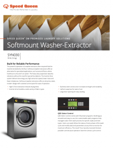 speed queen washer extractor price