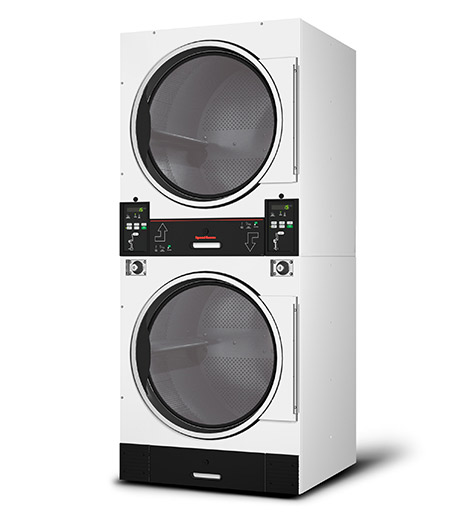 Speed queen white store stacked washer dryer